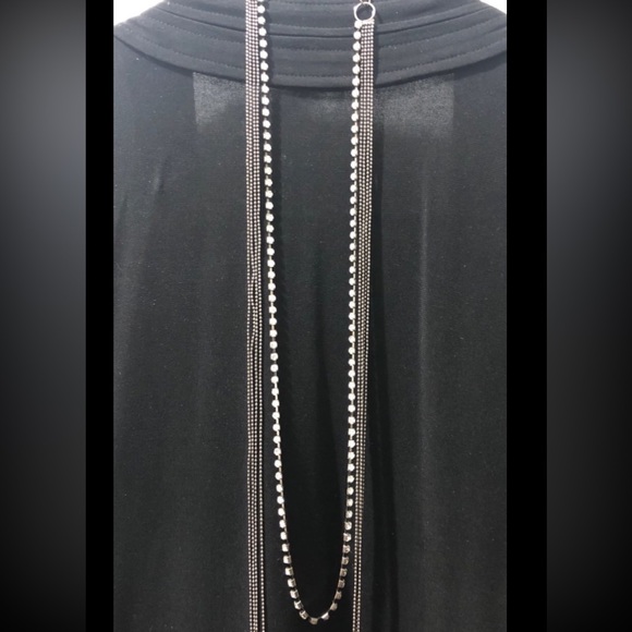 NWT Gunmetal Fashion Necklace - Picture 5 of 9